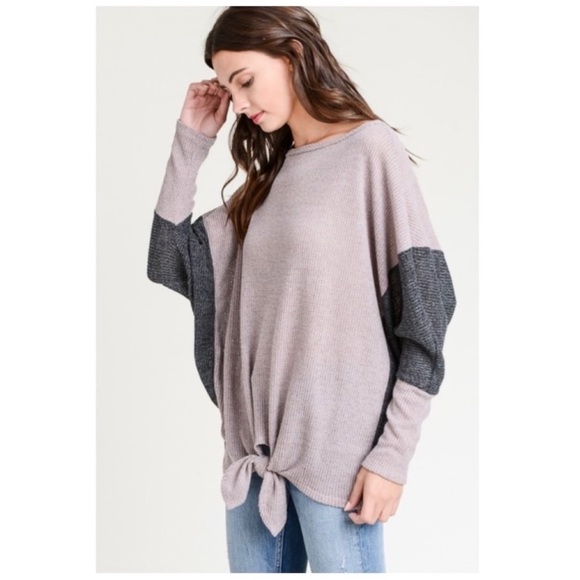 NWT A Girl Thing Dolman Sleeve Top - Picture 2 of 6